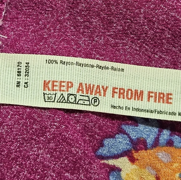 Free People It's a Cinch Magenta Floral Print Tie Back Mini Dress Size Small - Picture 9 of 16